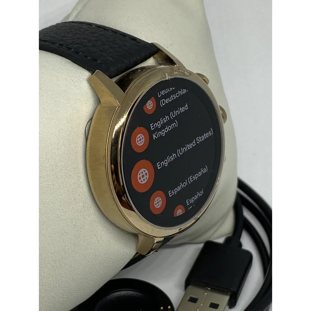 Fossil Gen 4 Authentic Digital Dial Smart Watch Custom Band FTW6020 DC514